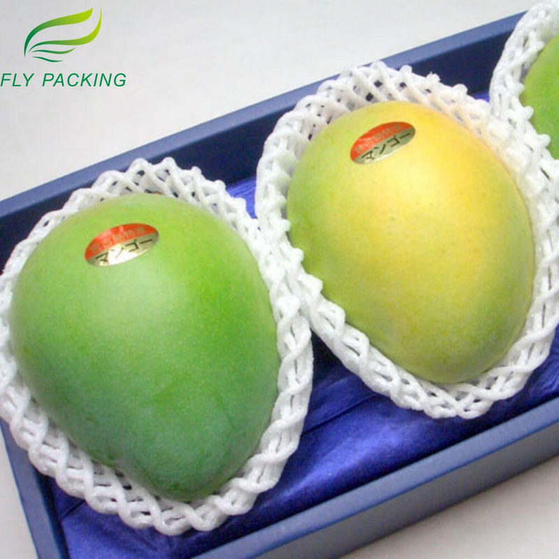 Ecofriendly Food Grade Fruit Foam Mesh Sleeve PE Package Material EPE